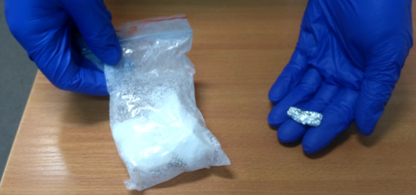 Rowerzysta ze znaczną ilością narkotyk&oacute;w