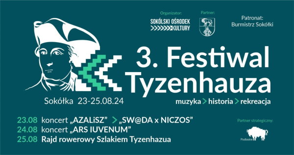 III Festiwal Tyzenhauza &ndash; program [Plakat, Film]