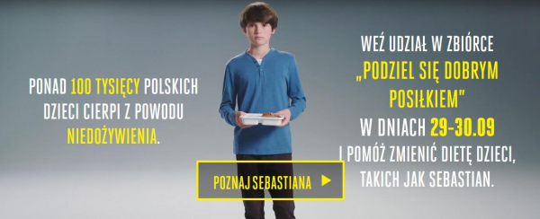 Og&oacute;lnopolska zbi&oacute;rka &bdquo;Podziel się Dobrym Posiłkiem&rdquo; już w najbliższy weekend!