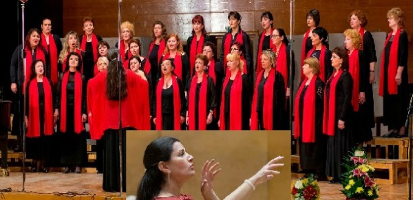 Ch&oacute;r Żeński "Christina Morfowa" z Bułgarii zaśpiewa w Krynkach [Plakat]
