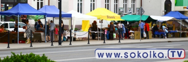 Sobotni jarmark w Sok&oacute;łce [Zdjęcia]