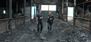 Tragedia w Karpowiczach. Spłonęła obora, zginęło prawie całe stado bydła. Rodzina prosi o pomoc