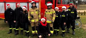 Jednostka OSP Brzozowo Kolonia życzy Wesołych Świąt