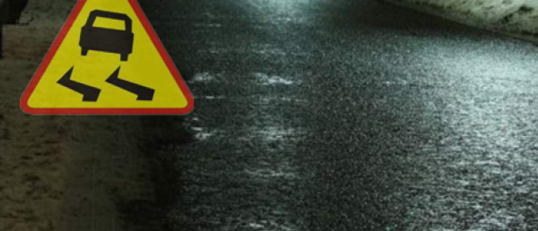Ostrzeżenie Meteo: Od rana na drogach l&oacute;d