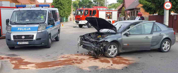 NA SYGNALE: Wypadek z udziałem autobusu miejskiego w Sok&oacute;łce [Film]