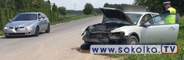 NA SYGNALE: Wypadek na skrzyżowaniu w Brzozowie [Zdjęcia]