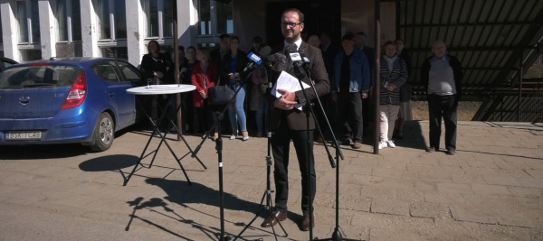 Przebudowa dworca wstrzymana, mieszkańcy chcą wznowienia inwestycji