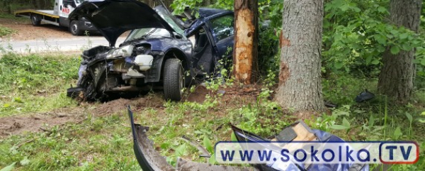 NA SYGNALE: Wypadek na trasie Stara Kamionka - Kopna Góra. Dwie osoby w szpitalu [Film i Zdjęcia]