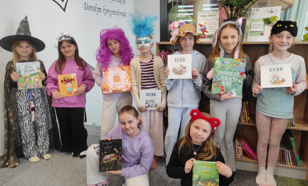 Tydzień Bibliotek w Oddziale dla Dzieci i Młodzieży Biblioteki Publicznej im. Wisławy Szymborskiej w Sokółce