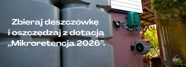 Zatrzymaj deszcz&oacute;wkę i obniż rachunki za wodę