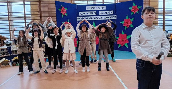 Podsumowanie III Gminnego Konkursu Szopek Bożonarodzeniowych w SP nr 1 w Sok&oacute;łce
