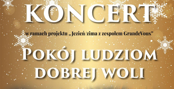 Świąteczny koncert &bdquo;Pok&oacute;j ludziom dobrej woli&rdquo; w Sok&oacute;łce