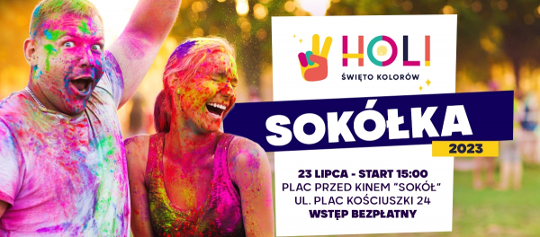 Holi Święto Kolor&oacute;w w Sok&oacute;łce