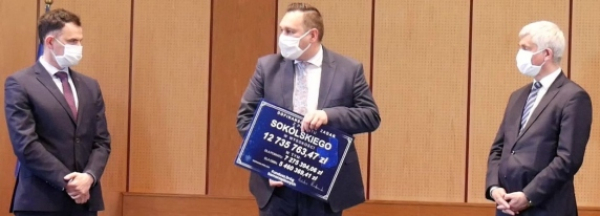 Ponad 12 mln zł dla powiatu sok&oacute;lskiego na drogi [Zdjęcia]