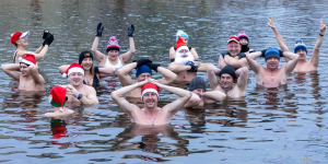 Charytatywne morsowanie z sercem